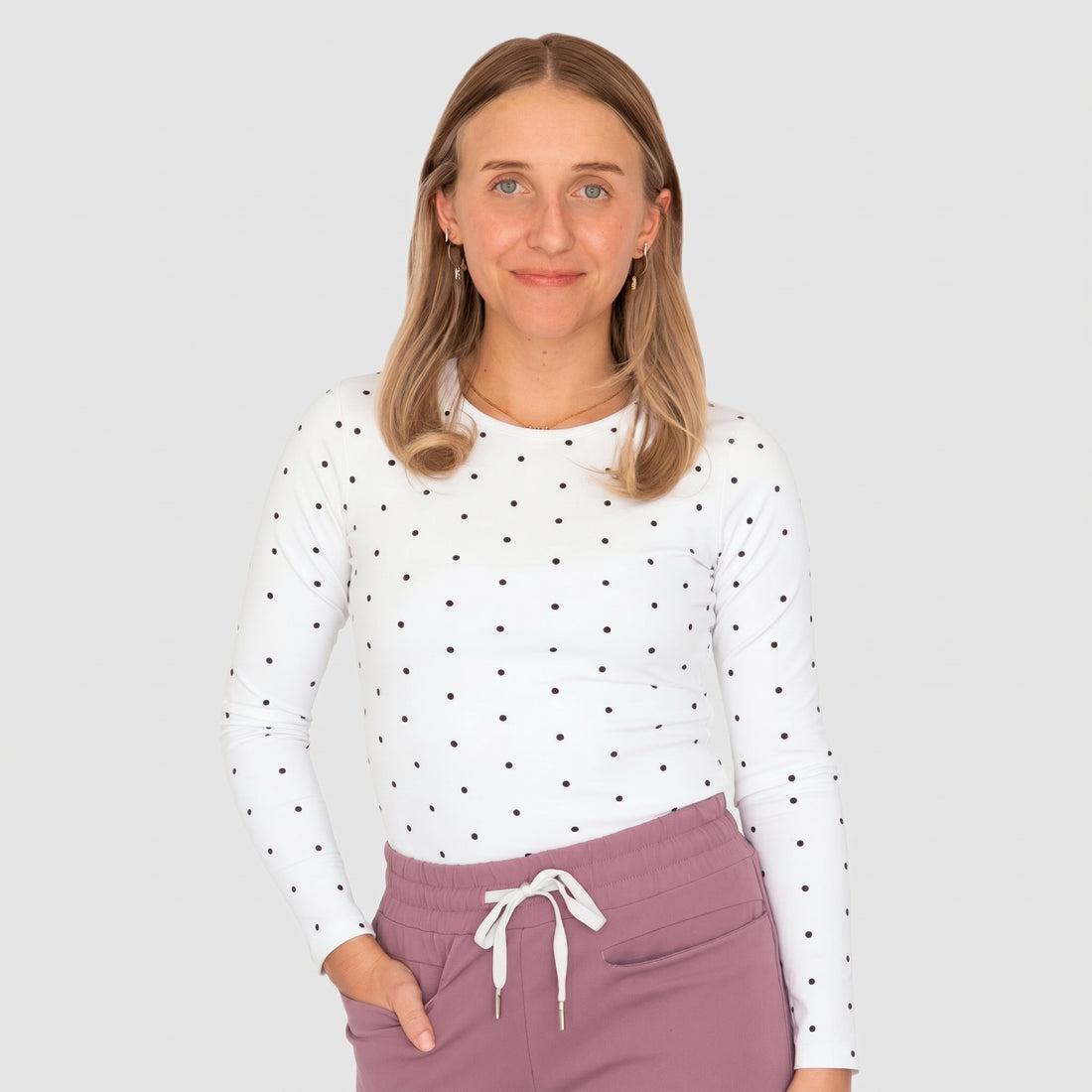 FlexForm Compression Underscrub for Nurses, Polka Dot