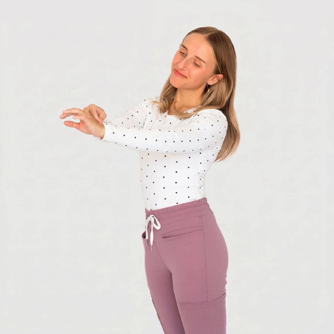 FlexForm Compression Underscrub for Nurses, Polka Dot