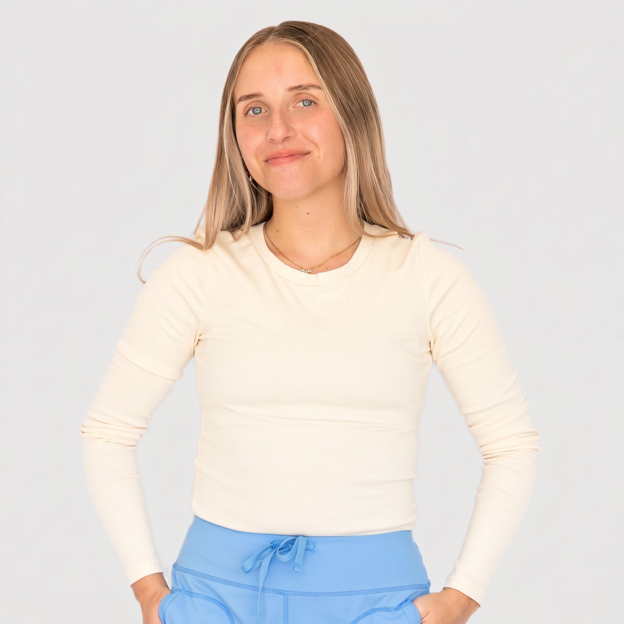 ThermoLite Mockneck Underscrub — lifestyle view