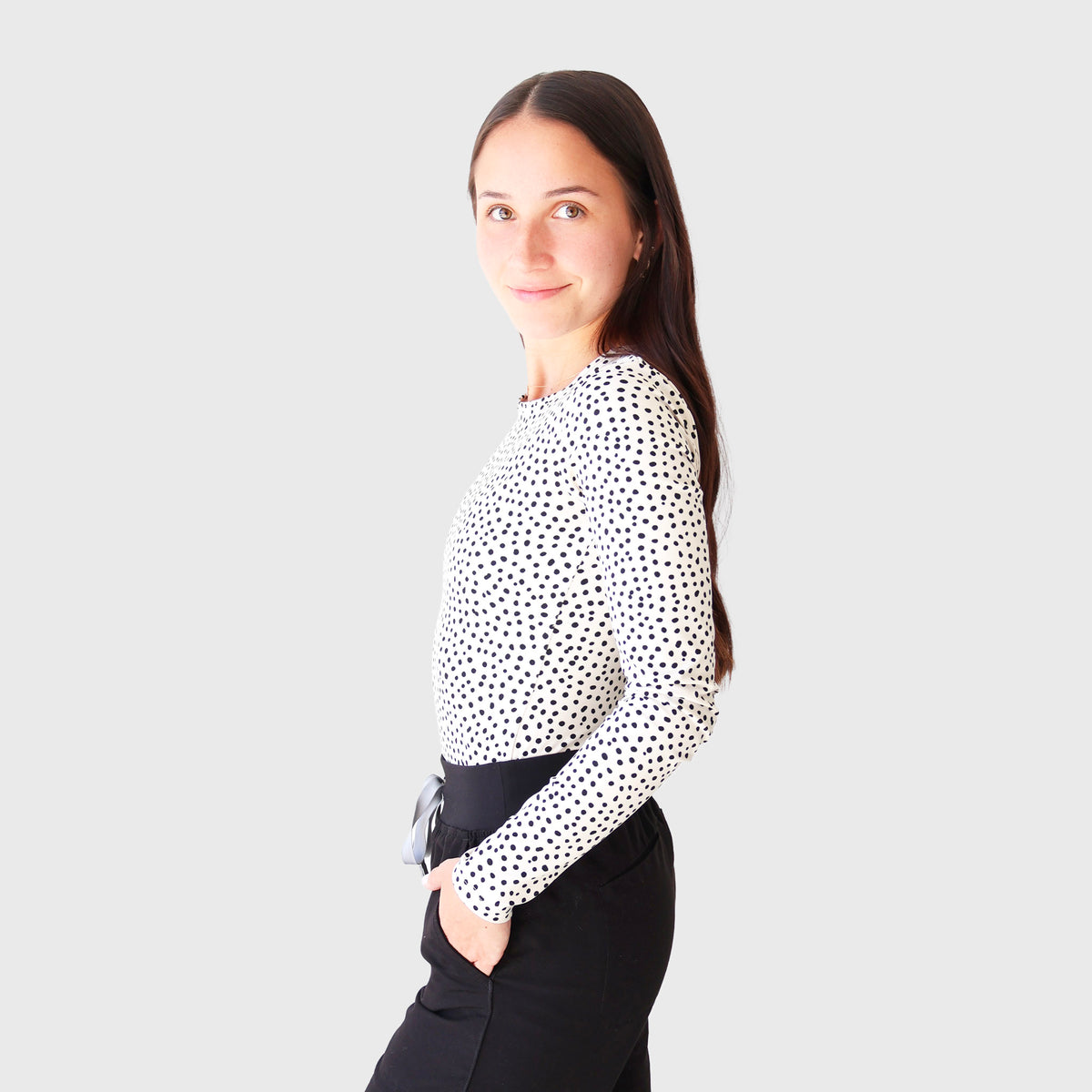 FlexForm Compression Underscrub — Beige Leopard side view