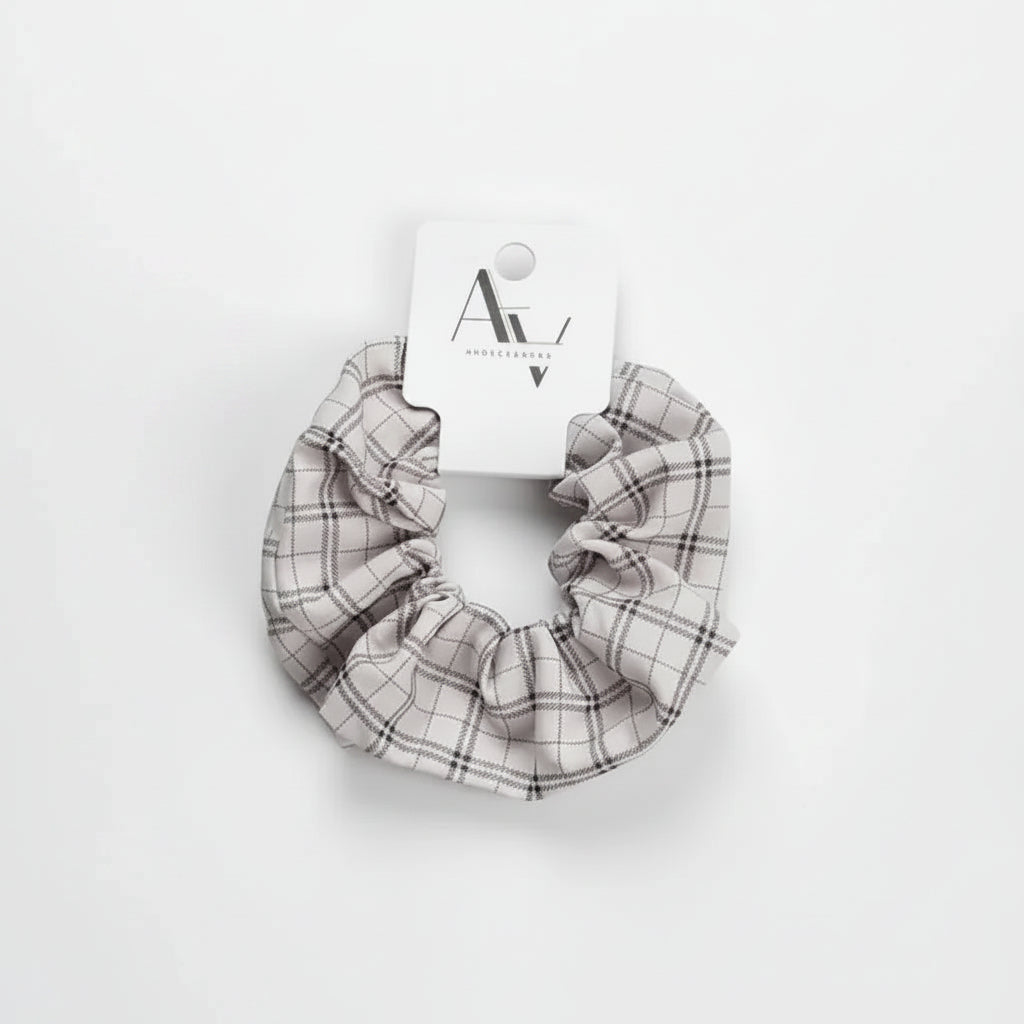 Plaid Scrunchie (3 - Pack) - ala - underscrubs - build - hxmpc